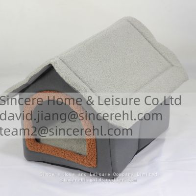 Foldable pet house