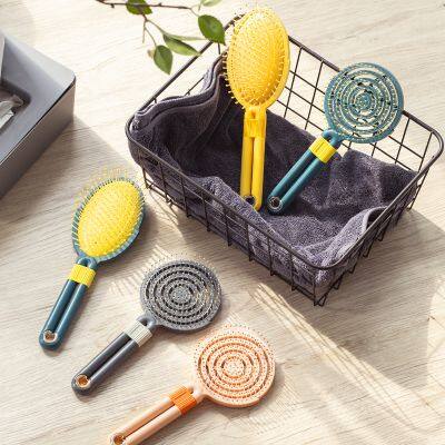 Pneumatic Cushion Hairbrush Air - Cushioned Comb Air - Cushioned Hairbrush for Detangling photo-4