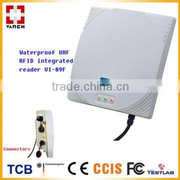 RS232 long range uhf rfid integrated reader for waste bin management system