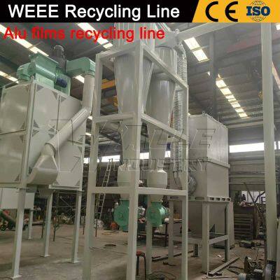 Fully Automatic Scrap Electronic Board Grinding System E Waste PCB Separation System for Recycling Circuit Board Recovery