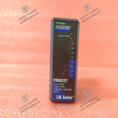 FOXBORO FBM227 P0927AC Control System Module