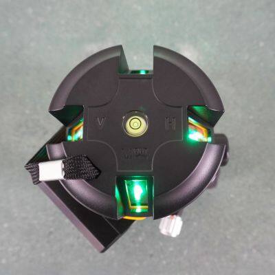 5 Line Green Beam Laser Level Rechargeable Self-Leveling Construction Tool With Adjustable Platform for Wall Ceiling Work photo-4