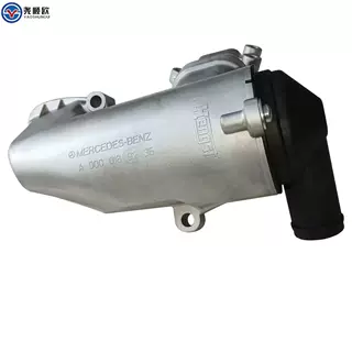 Oil and Gas Separator Assembly OM457 Engine Accessories A0000189235, A0000188235 Original Factory photo-2