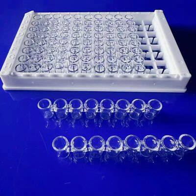 General Standard Quartz GLass UV 96 Well Plates Sigma / 96 Well Microplates / Detachable Multiwell ELISA Plates NEW photo-5