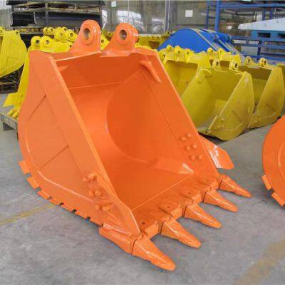 Hot Sales High Standard Hitachi ZX350 Crusher Bucket With Teeth for 30 Ton Excavator for Construction Industry