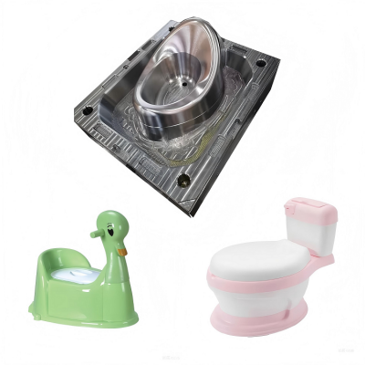 New Design Substantial Plastic Baby Seat Toilet Potty Training Injection Mould
