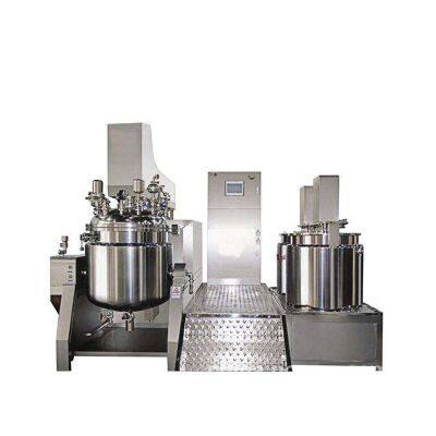 Vacuum Homogenizing Emulsifying Mixer Machine