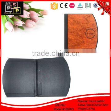 Top Quality Hotel Waterproof OEM ODM Menu Cover