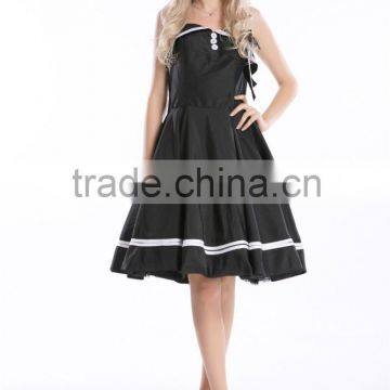 bestdress audrey vintage black 1950's costume rockabilly