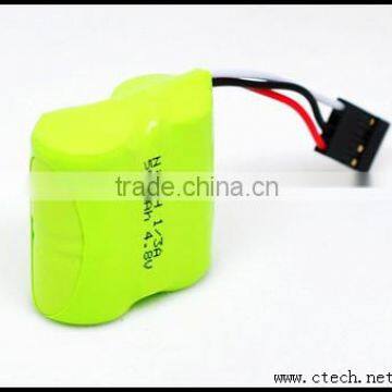 ni-mh 1/3a battery pack 4.8v 500mah