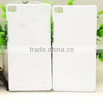 customer design blank phone case for 3D Huawei P8 cover ,with 3D sblimation printing effect ,DIY phone case