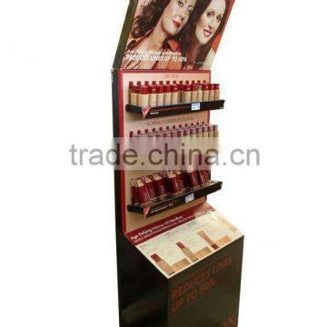 cosmetic cardboard display supermarket shelves cardboard shelves pop display