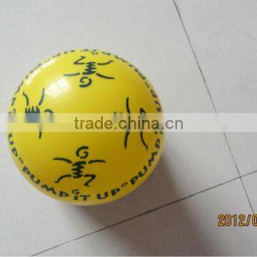 print soccer ball/inflatable football/single color printed balls