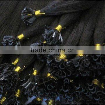 Factory Wholesale Flat Tip Prebonded Hair Extension High Quality