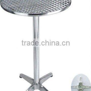 Aluminum bar table(the top can replicate)