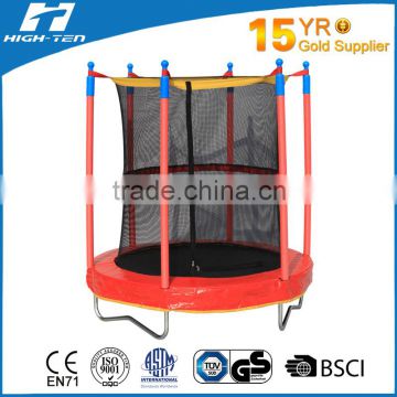 55" mini trampoline with enclosure(all red)