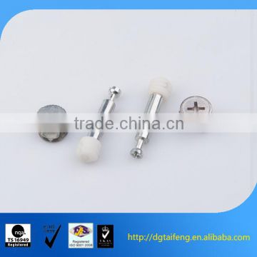 zinc coated furniture fittings furniture cam lock and nut