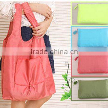 Waterproof folding shopping bag recycle bag