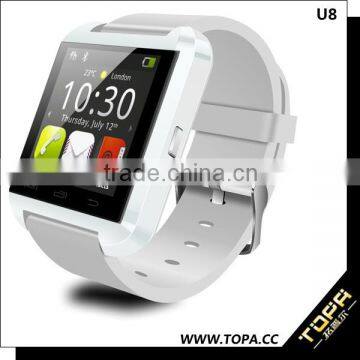 original factory, high quality android smart watch u8 for mobile phone, MTK 6260 smart watch u8 made in china