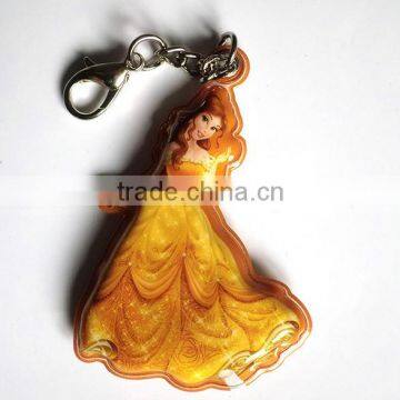 Beauty key chain Promotional keychain led keychains