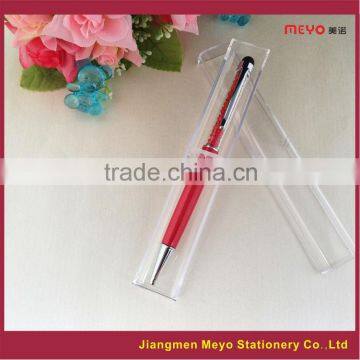 Red crystal stylus pens, stylus pens with crystals, smartphone stylus pen