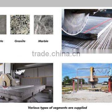 Diamond Segments for Granite for 350mm, 400mm, 600mm, 1200mm, 1600mm photo-6