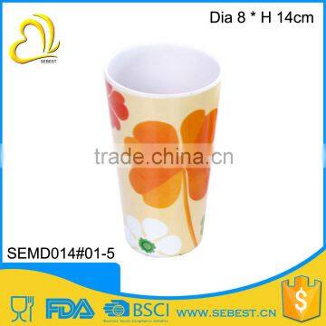 cheap Autumn design round plastic tumbler drinking cup                        
                                                                                Supplier's Choice