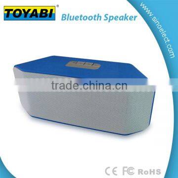 Portable Wireless Stereo Bluetooth Speakers with LED