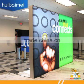 LED edgelit display aluminum commercial light box