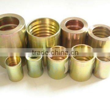 hydraulic hose ferrule fitting/ hydraulic/ferrule/reusable hydraulic hose fittings