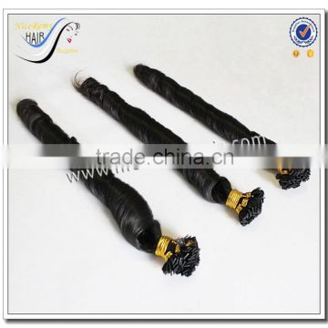 new arrival double drawn keratin I tip hair , remy 1g stick tip hair extension