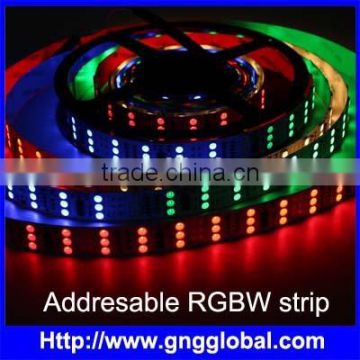 144pcs 2015 newest led strip 5050 RGBW ,full color digital RGBW led light strip