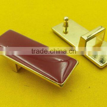 16mm Inner Gold NF Red Enamelled Buckles For Ladies Belt -- MD5594 photo-3