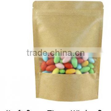 open window pe coated paper bag for sugar