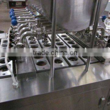 Automatic plastic cup filling sealing machine