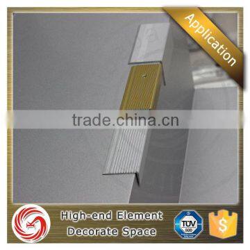 L Shape Aluminum Floor Stair Nosing Strips for Indoor Stair photo-3