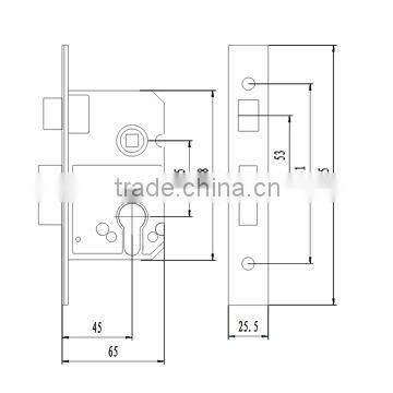 High Quality Turkey Kilt Door Lock photo-2
