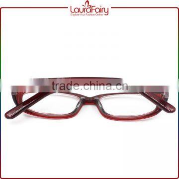 Laura Fairy Italy Trendy Wine Red Transparent Temple Best Small $1 Reading Glasses photo-6