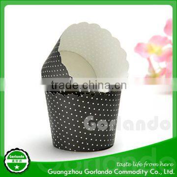 black dot printing paper baking cake cup