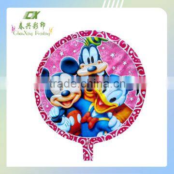 promotion cartoon balloon decoration for child toy