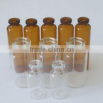 Resistant glass vials