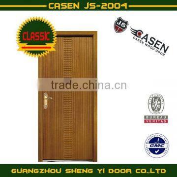 white oak economic HDF grooving wooden door