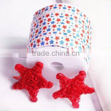 Shabby Satr Elastic, FOE, Wholesale Elastic, Diy Headband, Elastic by the Yard, Skinny Elastic - You Choose Color photo-2