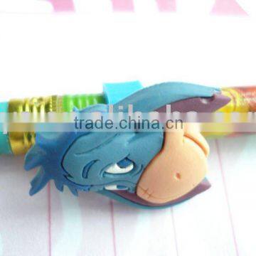 Promotional soft pvc pencil cap