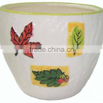 Maple Leaf Flowerpot