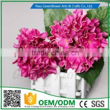 2016 Wholesale Multicolor 18 Heads Latex Artificial Flowers PU Real Touch Bouquet Wedding Bridal Decor Display Flower photo-3