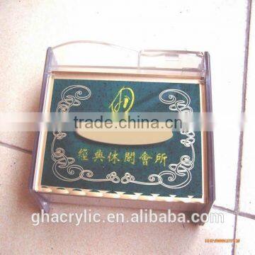 GH-RZ564 Acrylic Tissue Box ,customized Acrylic Tissue Box Cover photo-4