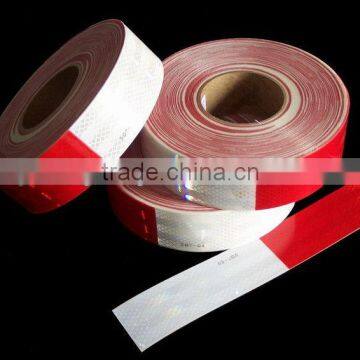 Prismatic reflective warning tape for car and truck