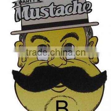 Top new fake mustache beard wholesale mustache for carnival party decoration MU2053