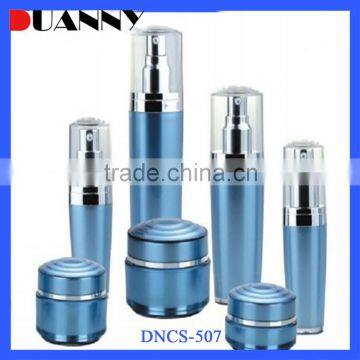 Blue Acrylic Cosmetic Bottle Packaging,Blue Cosmetic Bottle